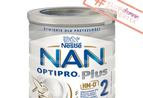 Przetestuj mleko następne Nestlé NAN OPTIPRO Plus 2 HM-O!