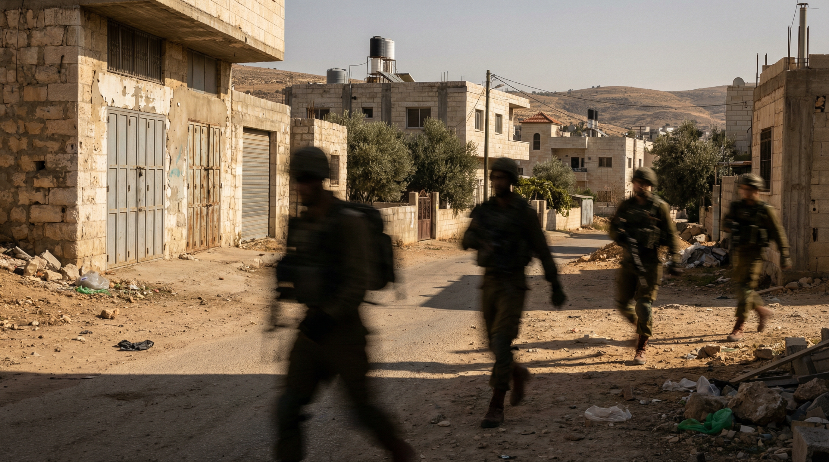 El video muestra a soldados israelíes golpeando a Muhand al Tamimi esposado