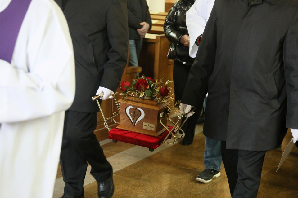Pogrzeb Marka Pawłowskiego "Krzykacza"