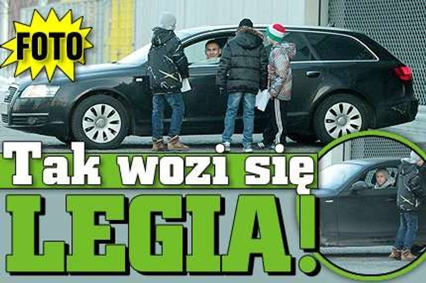 Tak się wozi Legia