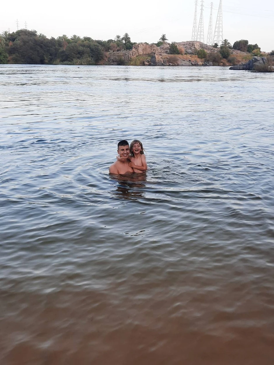 Kupanje u ledenom Nilu