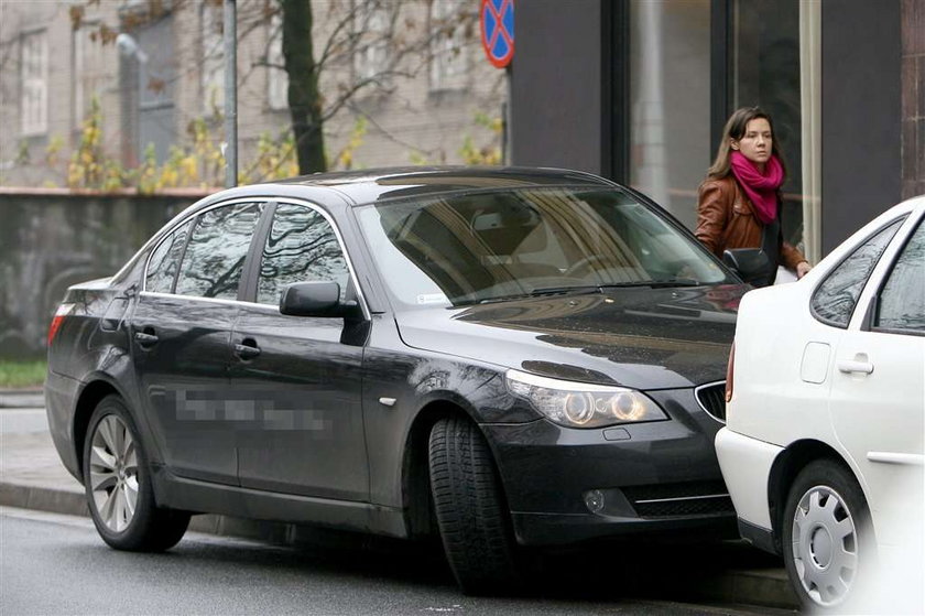 Zastępcze auto Kingi Rusin.