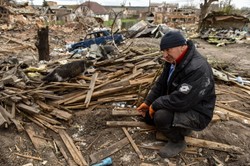 Ponad tysiąc ciał cywilów. Tyle dotąd znalazła policja w obwodzie kijowskim, a "te liczby ciągle rosną"