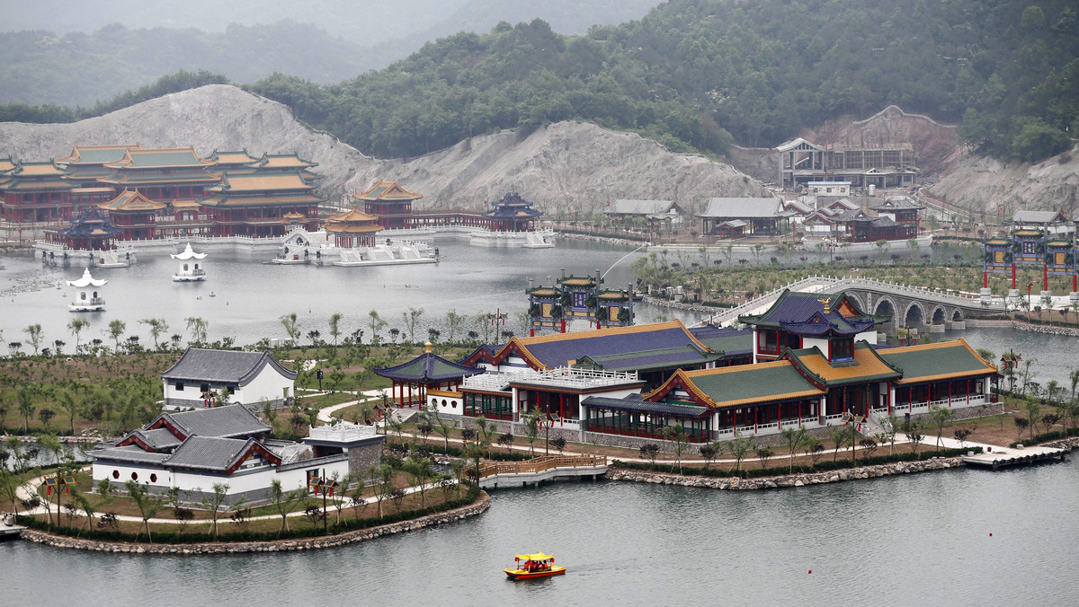 CHINA OLD SUMMER PALACE REPLICA (Replica of Old Summer Palace built in eastern China)