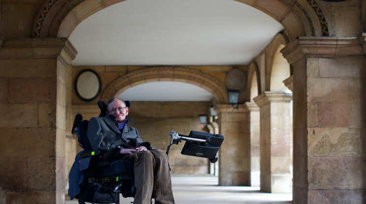 Stephen Hawking 76 éves volt /Fotó: AFP