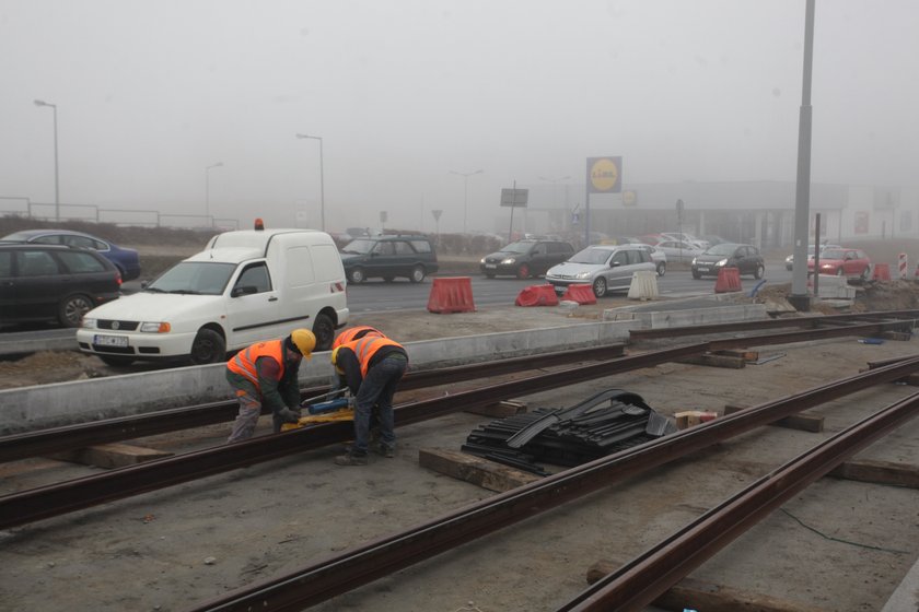 Budowa linii tramwajowej na Morenę