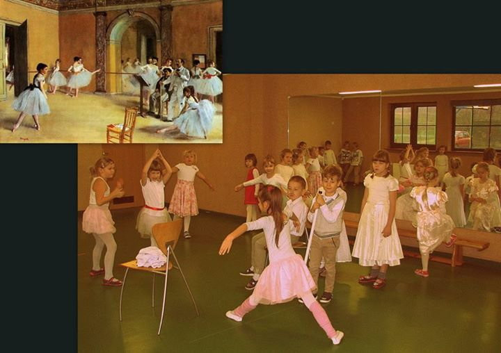 "Lekcja tańca" - Edgrar Degas