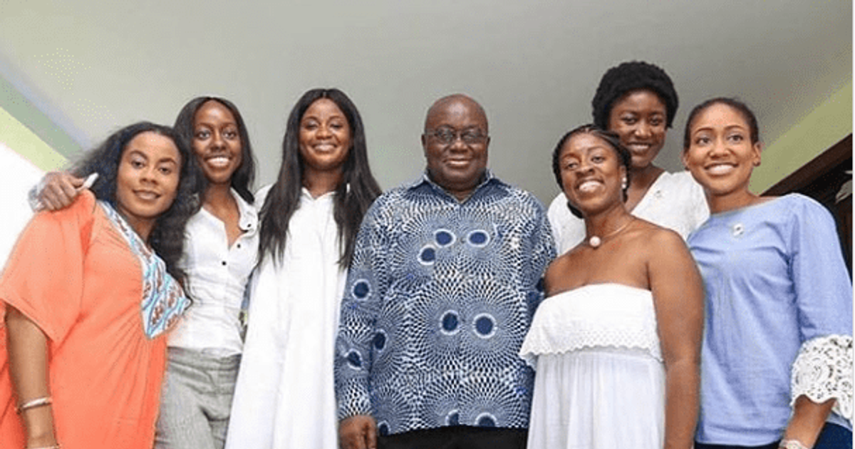 Meet the beautiful family of President Nana Addo Dankwa AkufoAddo