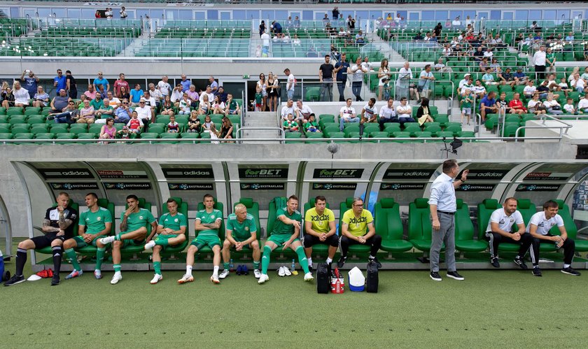 Pilka nozna. Ekstraklasa. Lechia Gdansk - Slask Wroclaw. 27.07.2018