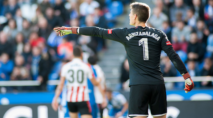 Kepa Arrizabalaga lehet a Real Madrid első januári erősítése /Fotó: AFP