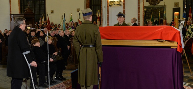 Ostatnie pożegnanie Zbigniewa Romaszewskiego