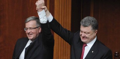 Komorowski dostał owacje na Ukrainie!