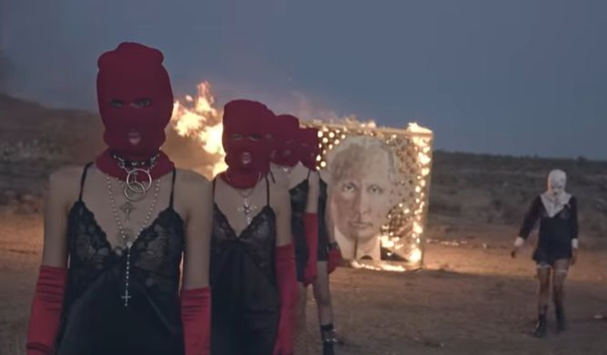 Performance grupy Pussy Riot