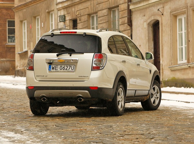 Chevrolet captiva z dwulitrowym 150-konnym turbodieslem