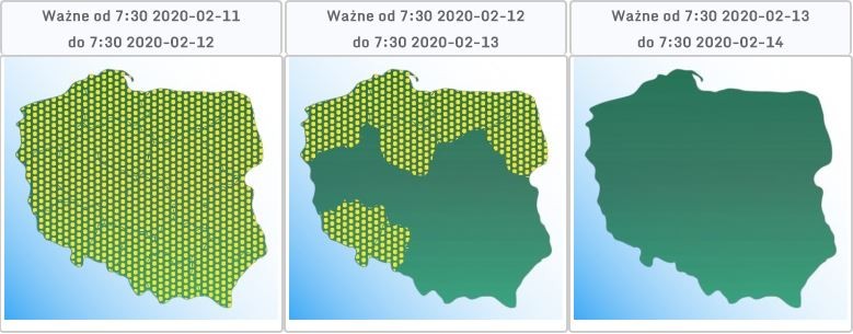 Orientacyjna prognoza zagrożeń