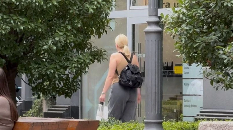 Prve slike trudne Milice Todorović