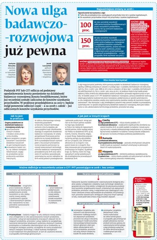 Nowa ulga badawczo-rozwojowa już pewna