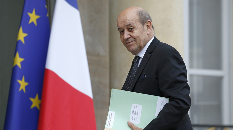 Jean-Yves Le Drian, francia külügyminiszter/ Fotó:GettyImages