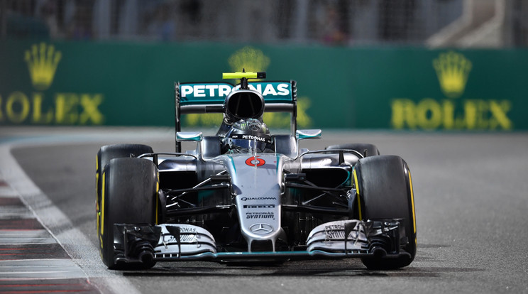 Nico Rosberg nyert  /Fotó: AFP