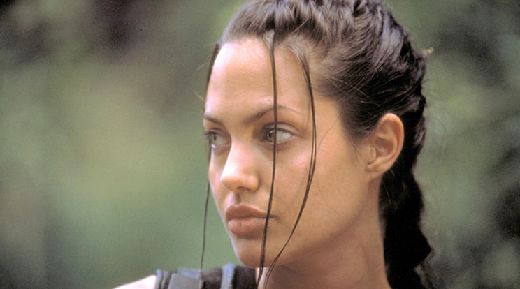 Angelina Jolie az egyik legnagyobb sikerét Lara Croftként aratta (Fotó: RAS-archív)