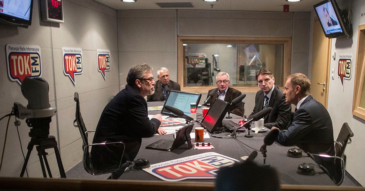 Donald Tusk w TOK FM