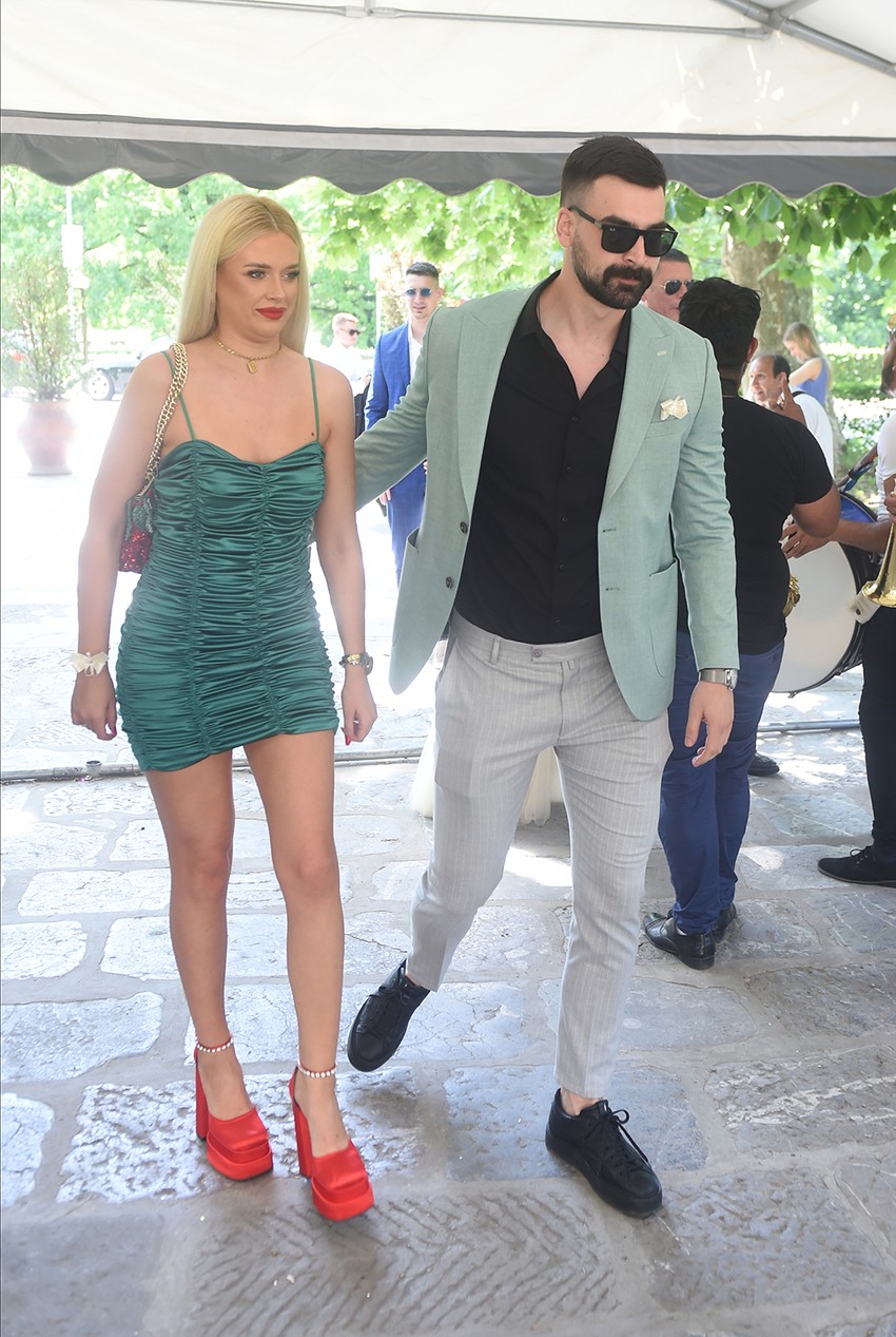 Venčanje, Anđela Manitašević i Nemanja Branković