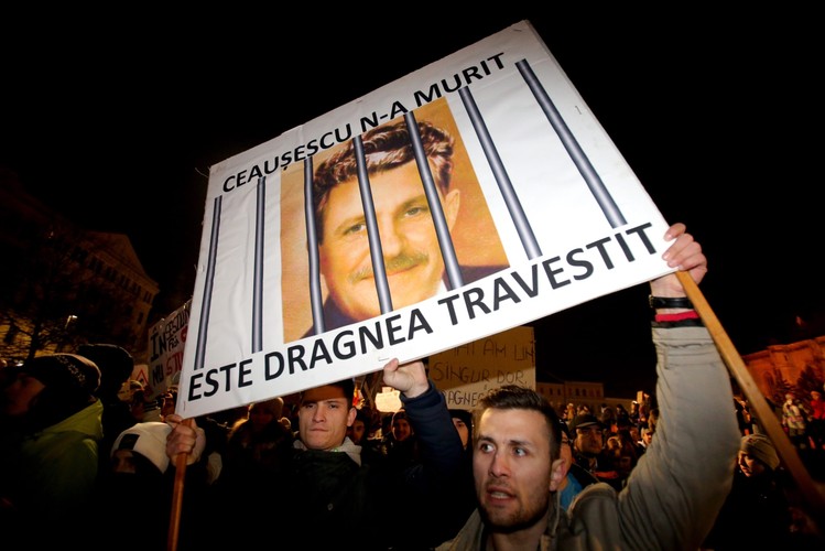 Demonstracja w Bukareszcie