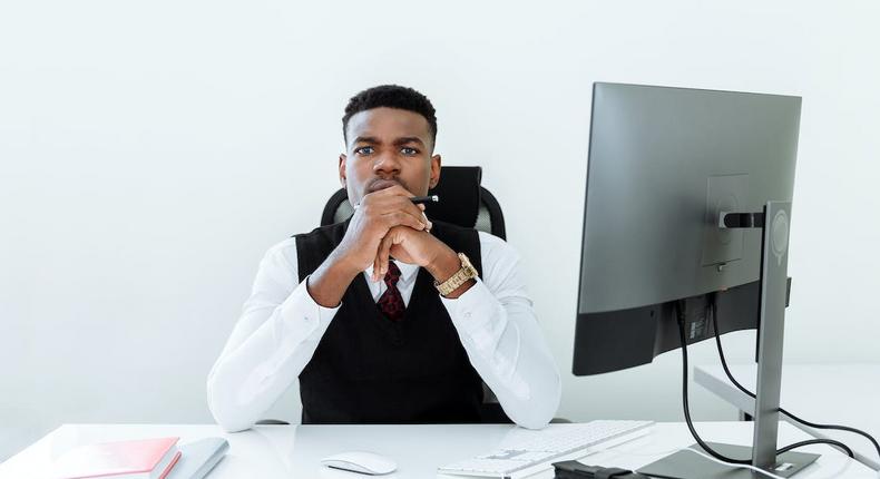 A man sitting behind a desk [Image: Thirdman]