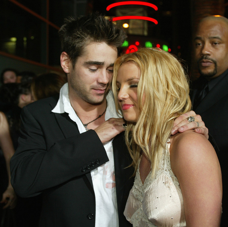 Britney Spears i Colin Farrell na premierze filmu "Rekrut"