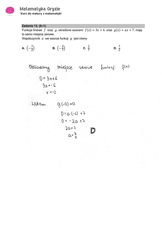 Matura 2024. Matematyka - poziom podstawowy [ARKUSZE CKE i ODPOWIEDZI]