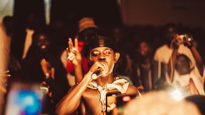 Pharaoh the 47 performing on his Street Control Tour in Jos