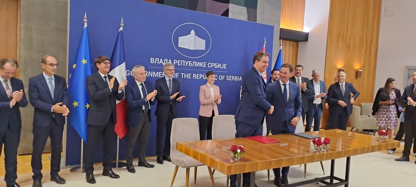 Ministar Olivijer Bešt i ministar Siniša Mali