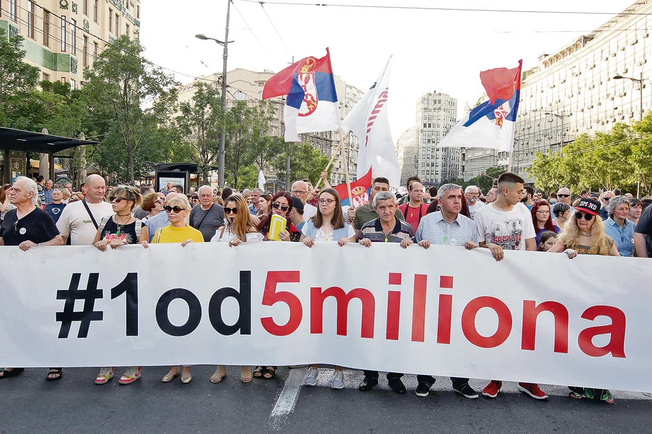 Protesti opozcija, 1 od 5 miliona