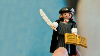 Martin Luther as Playmobil-Figure