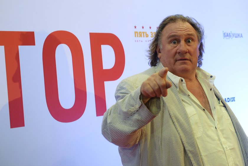 Gerard Depardieu na Białorusi 