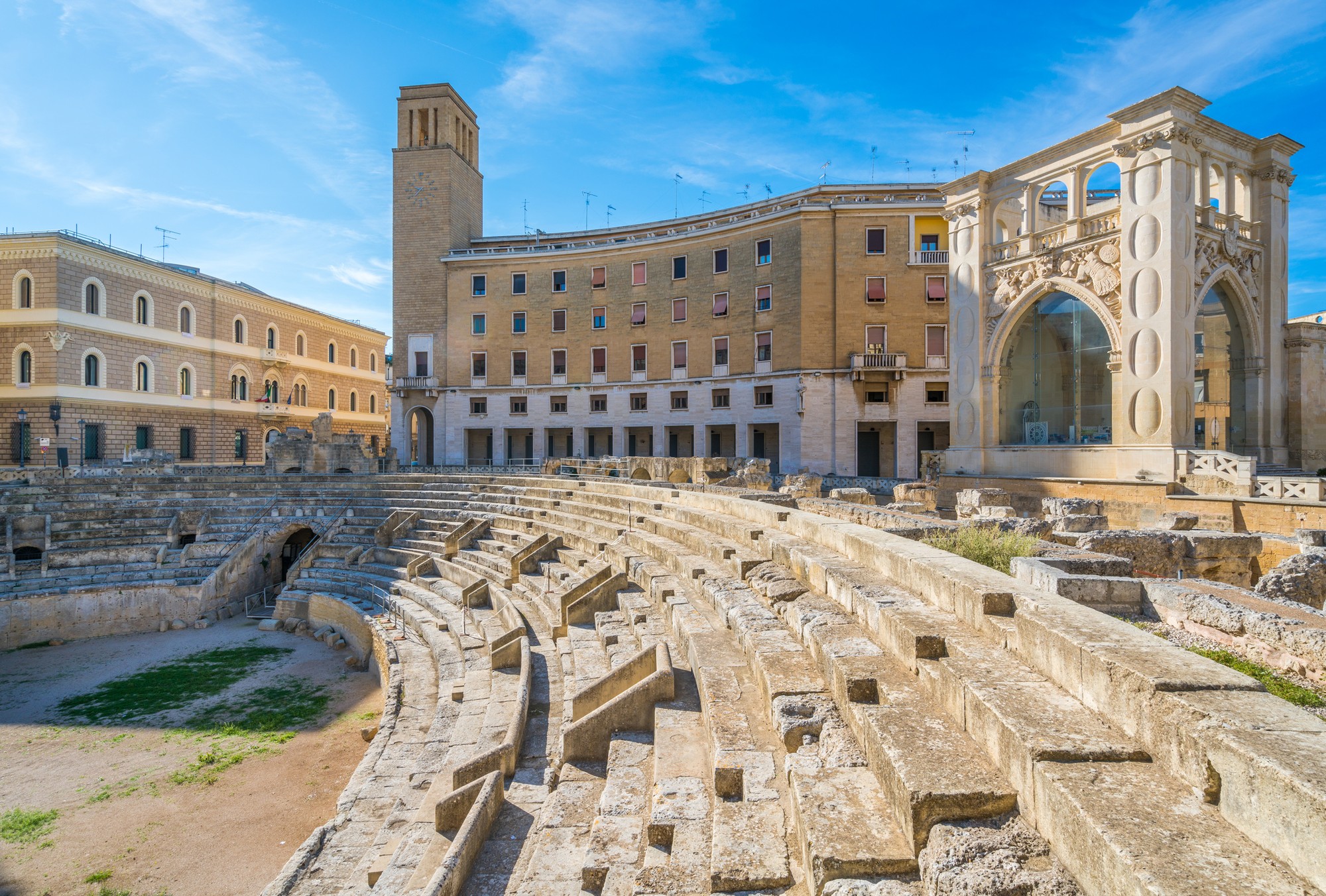 Mesto Lecce v Taliansku
