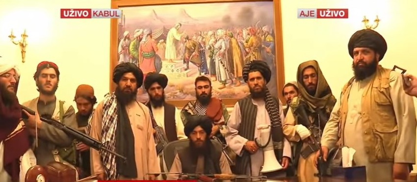 Talibani u predsedničkoj palati