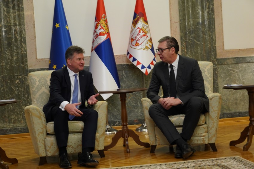 Lajčak i Vučić su se sastali prošle nedelje u Pragu