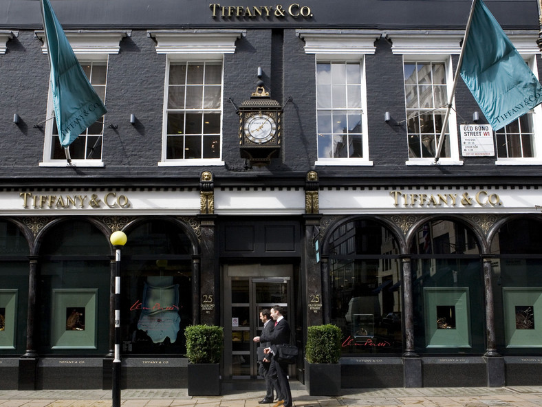 Sklep Tiffany'ego w Wielkiej Brytanii