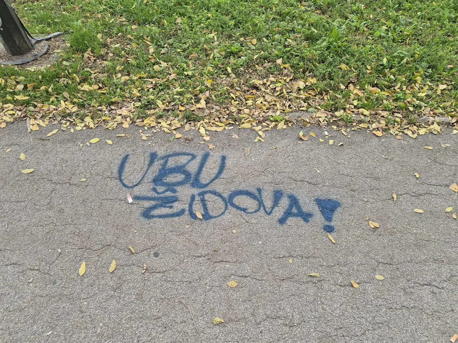 Grafiti s uvredljivim sadržajem u Zagrebu