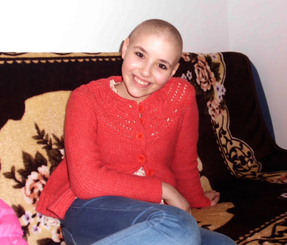 Kada je Aleksandra bila sedmi razred, dobila je strašnu dijagnozu