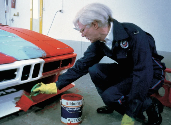 Andy Warhol tworzy swoje bmw