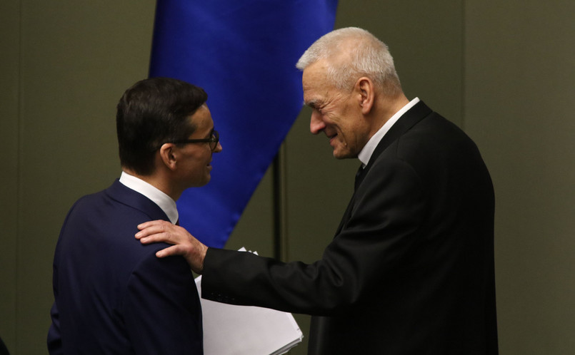 Mateusz Morawiecki i Kornel Morawiecki