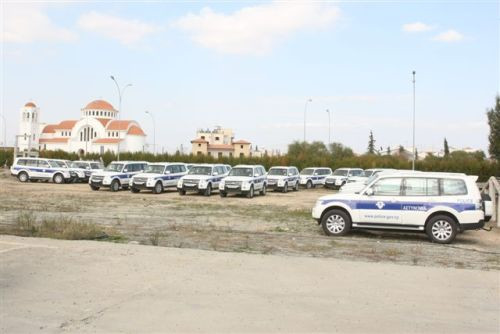 Mitsubishi Pajero - Wsparcie policji na Cyprze