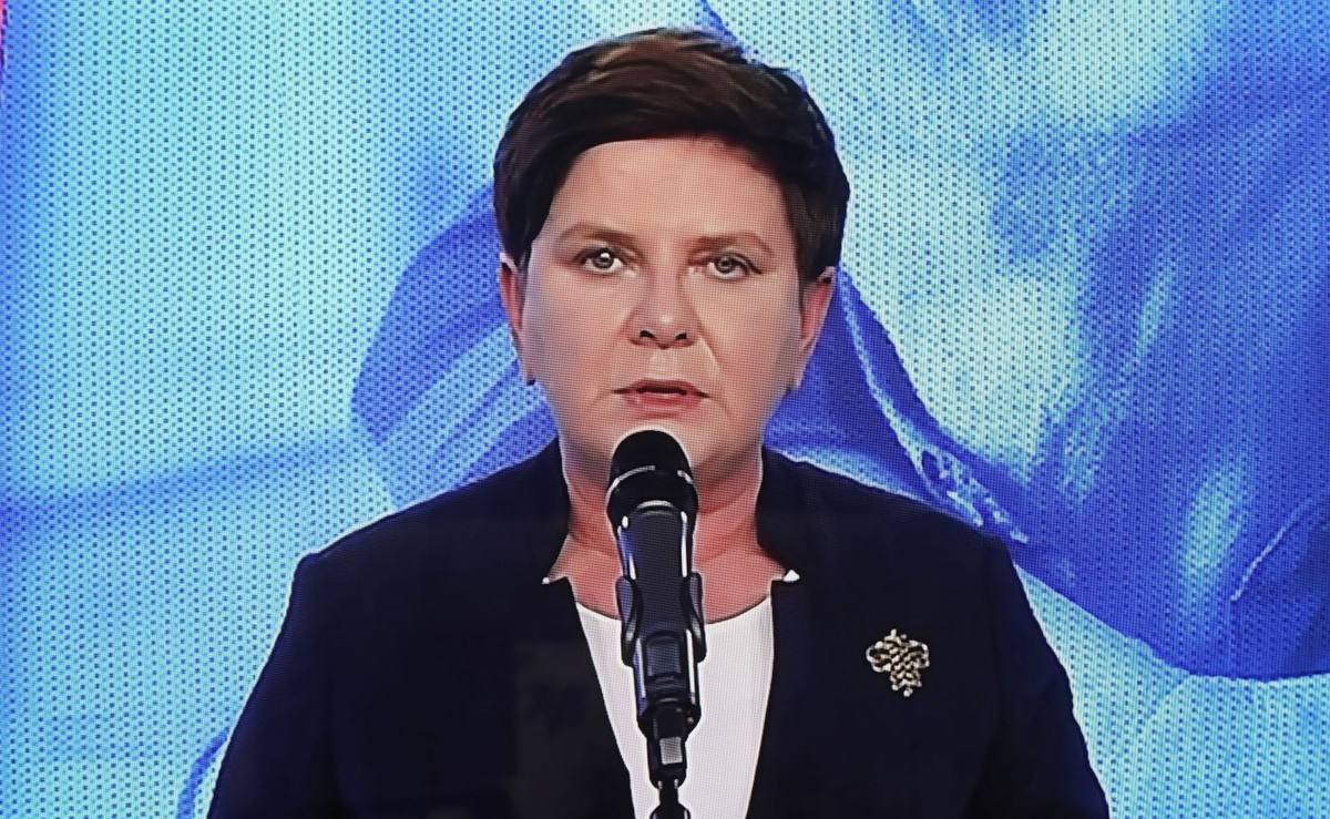 Beata Szydło - transmisja z konferencji prasowej