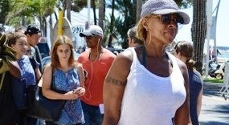 Mary J Blige in Cannes