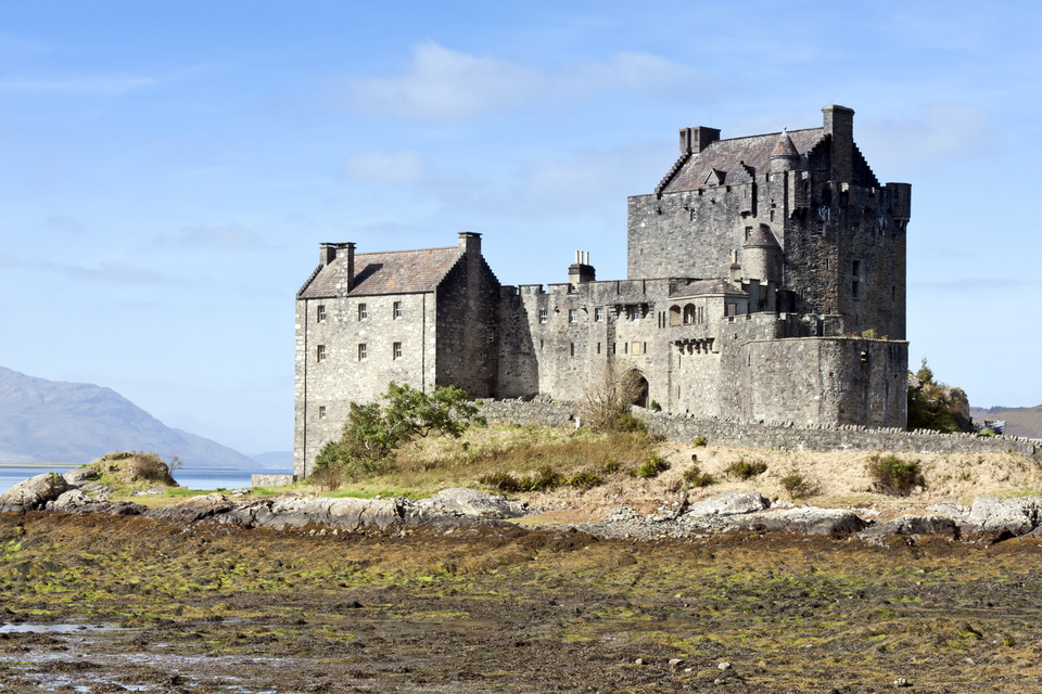 Zamek Eilean Donan w Szkocji