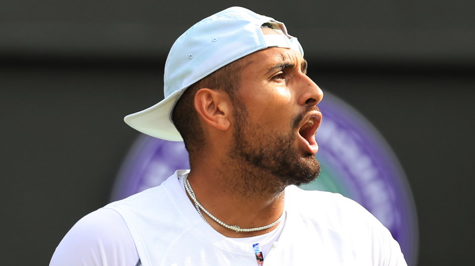 Nick Kyrgios dał się ponieść emocjom podczas finału Wimbledonu