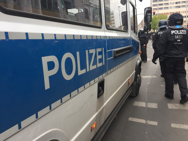 Radiowóz niemieckiej policji