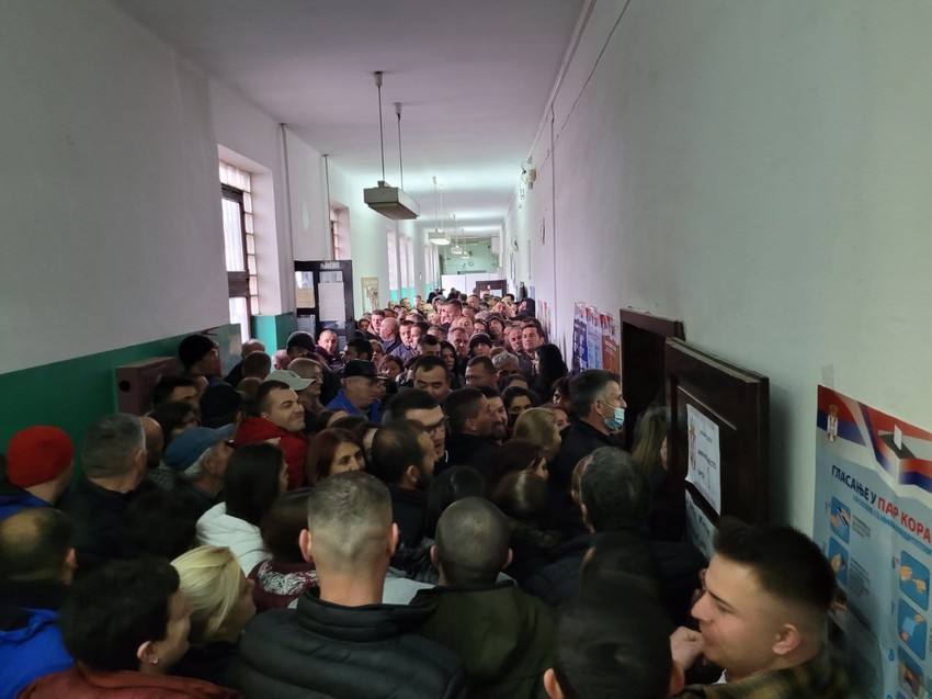 Glasanje Srba sa KiM